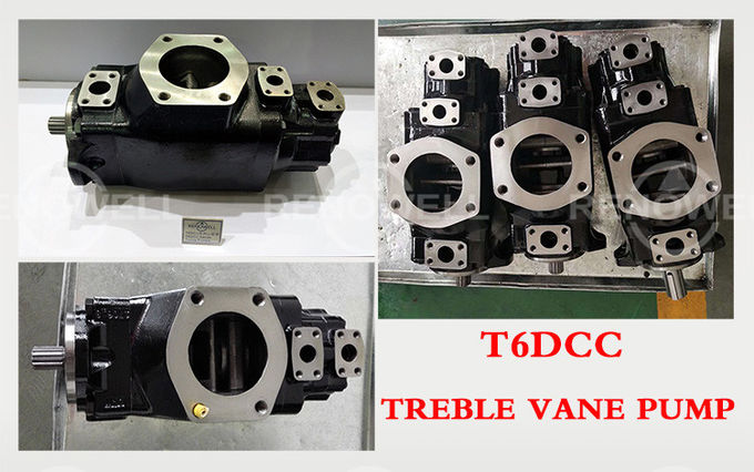 Υδραυλική Vane T6DCC T6EDC αντλία χαμηλού θορύβου για τις βιομηχανικές εφαρμογές
